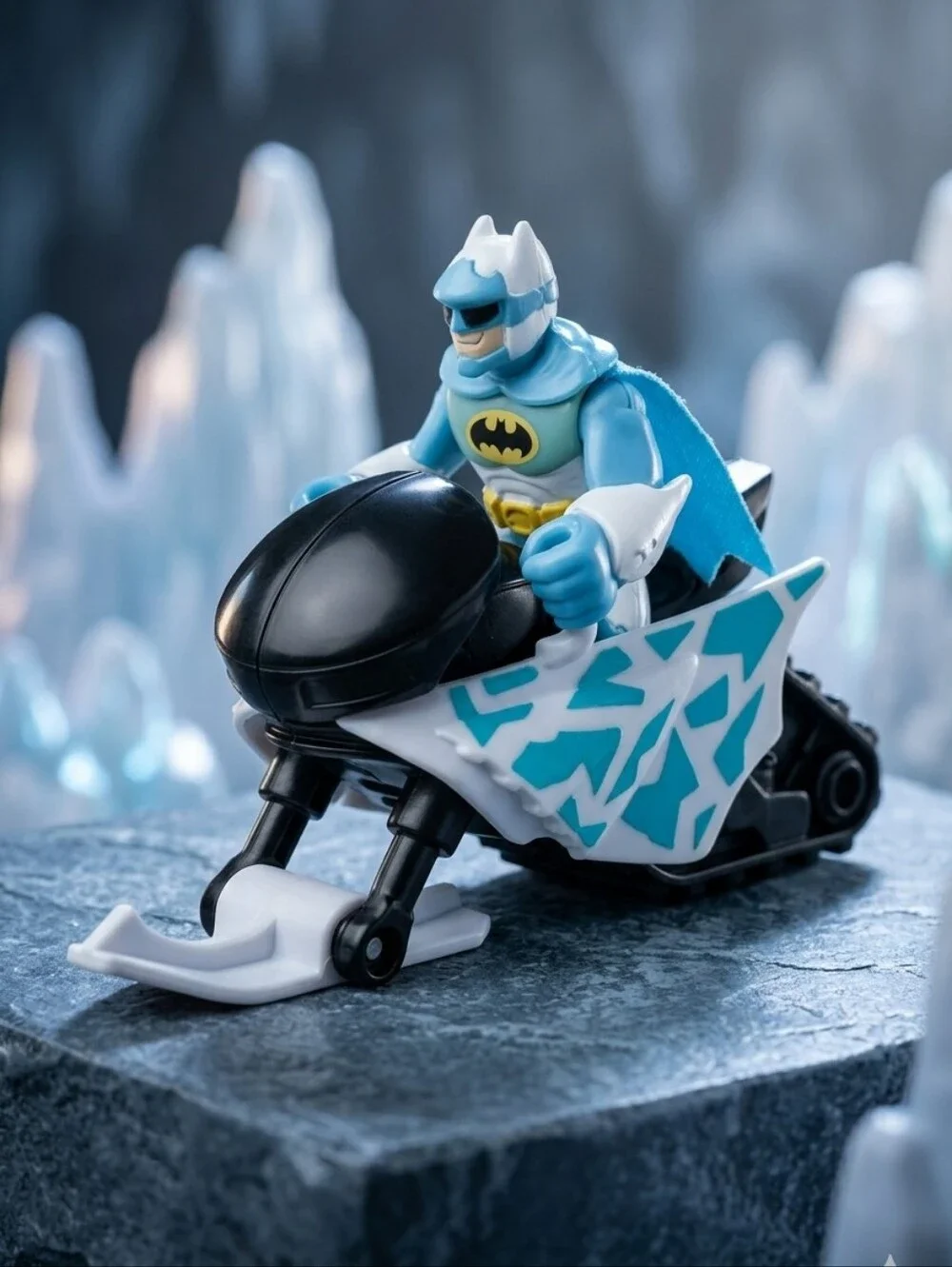 Fisher-Price Imaginext DC Super Friends Arctic Batman Snowmobile Figure
